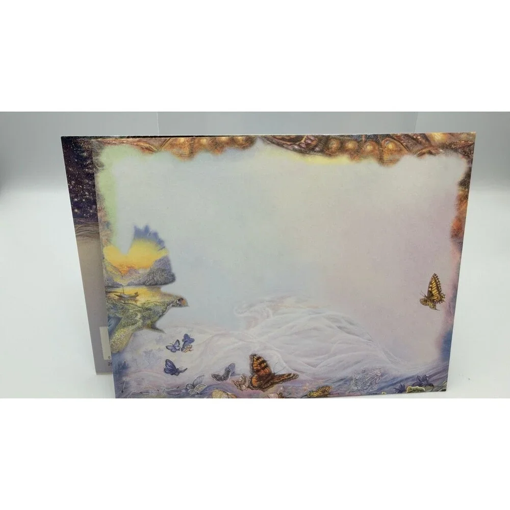 3x Josephine Wall Enchanted Universe Fairy BDay Cards Leanin' Tree + BONUS card